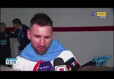 #VamosYa❗️ Mira lo que dijo Lionel Messi después de que le escupieran en pleno partido.