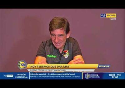🚨Las sensaciones de Gustavo Costas, a un día del partido 😱. Esto fue lo que dijo.
