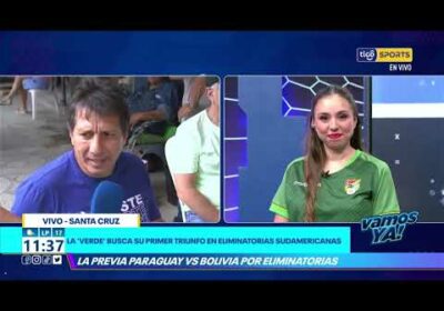 #VamosYa❗️La ‘Verde’ busca su primer triunfo en las Eliminatorias Sudamericanas#TigoSportsBolivia 🔵🟡
