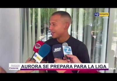 #RitmoDeFútbol: Aurora se prepara para la próxima jornada en la liga.
