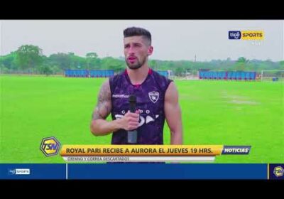Royal Pari recibe a Aurora el Jueves a las 19:00 hrs. Orfano y Correa están descartados.