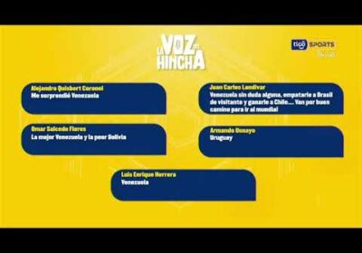 ¿Cuál fue la mejor Selección de estas fechas de Eliminatorias? 🗣️ Esto decía la Voz del hincha.