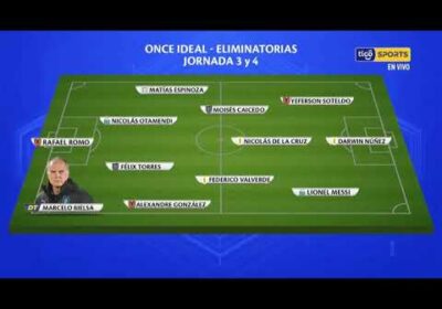 Once de la Fecha 3 y 4 de Eliminatorias por Juan Talavera. ¿Quién crees que faltó o en este Once?