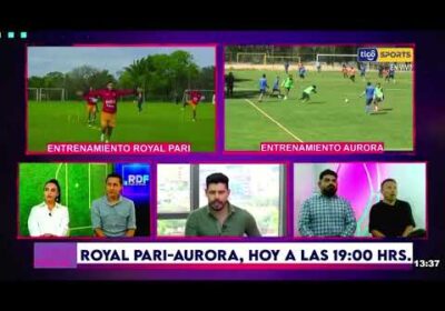 Roberto Pérez, DT. de Aurora, habla sobre el encuentro con Royal Pari en el Tahuichi.