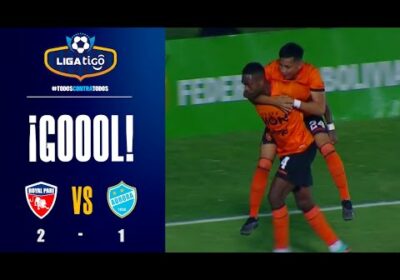 🏆 60′ ¡Gol de Royal Pari! Marc Enoumba aprovechó un rebote para poner en ventaja al ‘Inmobiliario’.