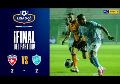 🏆 ¡Final del partido! División de honores en el Tahuichi, Royal Pari igualó ante Aurora.