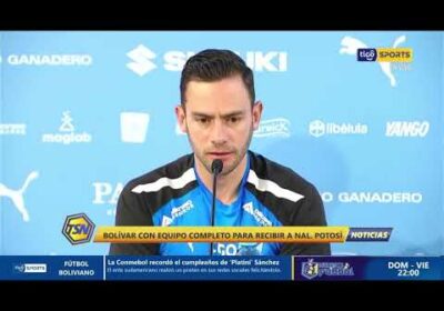 Bolívar está con equipo completo para recibir a Nacional Potosí.