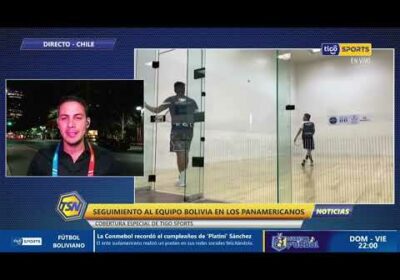 Cobertura especial a los panamericanos. Tigo Sports junto a Pablo Fernández presente en Chile.
