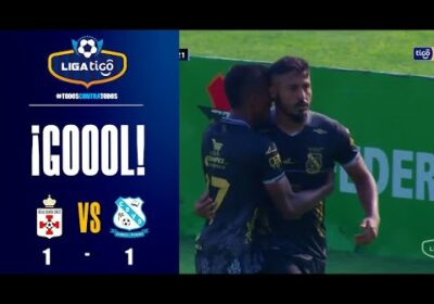 48′ ¡Gol de Vaca Díez! Juan Douglas Teles se anticipó a todos y de cabeza iguala el marcador.