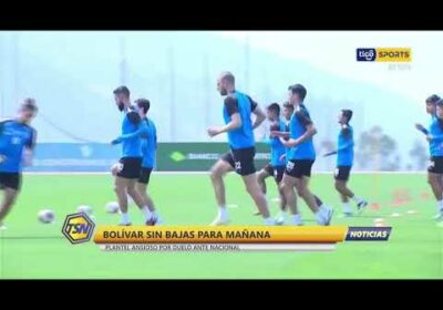 Bolívar sin bajas para mañana 🤩. El plantel está ansioso por e duelo ⚔️ ante Nacional Potosí.