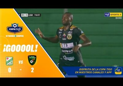 74′ ¡Gol de Gran Mamoré! Gran carrera de Ronny Rodríguez y mejor definición para vencer el arco