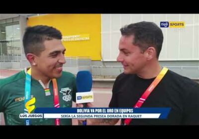 Kadim Carrasco, Miembro del equipo nacional del raquet, habló sobre el buen momento del raquet.