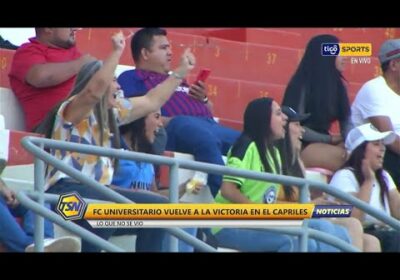 FC Universitario vuelve a la victoria en el Capriles. Lo que no se vio del encuentro ante Vaca Díez.