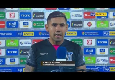Estas fueron las palabras de Carlos Adorno jugador Tigo del partido.