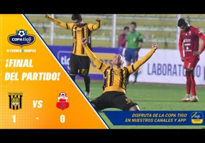 90+7′ ¡Final del partido! Agónica victoria de The Strongest sobre Guabirá con gol de Junior Arias.