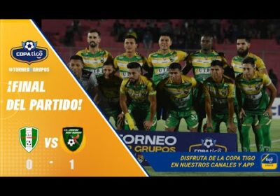 #CopaTigo 🏆 90+6′ ¡Final del partido! Gran victoria de Gran Mamoré en Tarija sobre Real Tomayapo.