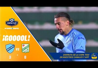 🏆60′ ¡Gol de Bolívar! Da Costa gana por aire para conectar de cabeza y anotar un hat-trick.