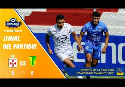 🏆¡Final del partido! Real Santa Cruz y Atlético Palmaflor igualaron en territorio cruceño.