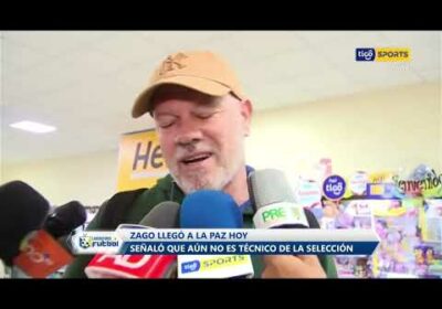 ¿Qué sensación te deja el arribo de Zago a la ciudad de La Paz? 🤔