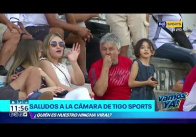 Es ley un asadito 😋 en el entretiempo de cada partido en Santa Cruz. Mira nuestro hincha viral.