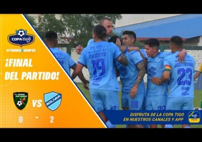 🏆¡Final del partido! Bolívar se hizo fuerte en Trinidad y derrotó a Gran Mamoré.