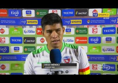Estas fueron las palabras de Diego Méndez jugador Tigo del partido.