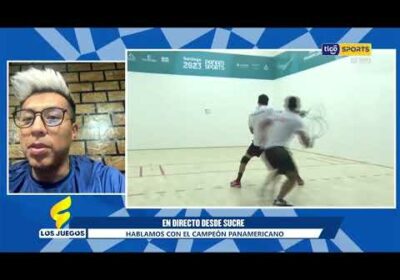 Conrrado Moscoso 🥇 habló en EXCLUSIVA para Tigo Sports sobre la gran participación que tuvo.