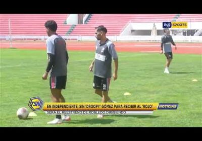 En Independiente, sin ‘Droopy’ Gómez para recibir al ‘Rojo’. Será el reestreno de Robledo dirigiendo