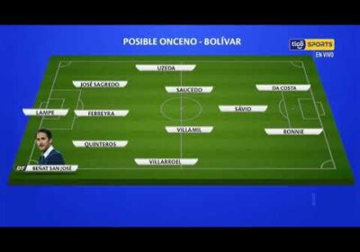 Bolívar recibe a Always por Liga Tigo. Te mostramos el probable Once de la ‘Academia’.