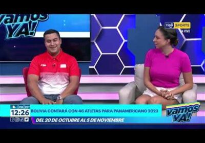 ⛳ ¡#VamosYa❗️ Flavio César llevará el estandarte boliviano en los Juegos Panamericanos 2023