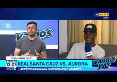 #VamosYa❗️Real Santa Cruz y Aurora se enfrentan en la vuelta del torneo 🏟️, ¿Quién ganará?