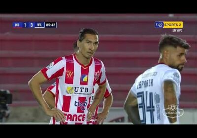 ¡Gol anulado para Independiente! Ricardo Pedriel descontaba el marcador, pero quedó todo sin efecto.
