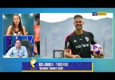 🌎 Narella Senra, periodista argentina habló de la gran victoria de River en el Superclásico.