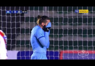 🏆41′ ¡Estuvo cerca el segundo! Bolívar casi aumenta el marcador, pero Francisco Da Costa falló.