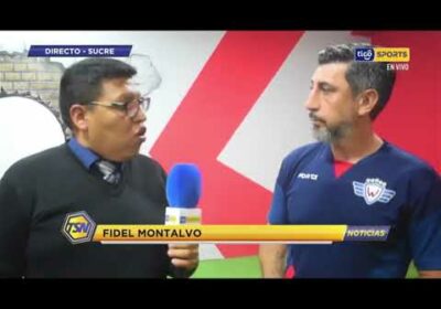 Estas fueron las palabras de Cristian Díaz, DT. de Wilstermann, tras la victoria del ‘Aviador’