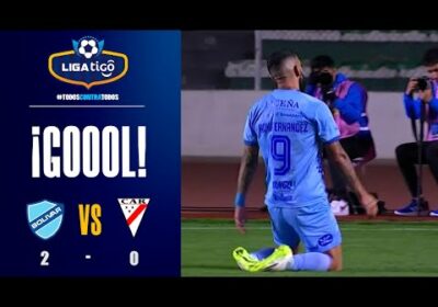 🏆 45+2′ ¡Gol de Bolívar! Ronnie Fernández anotó el segundo gol de la ‘Academia’.