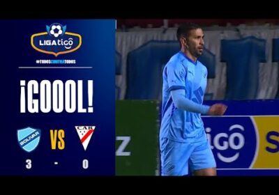 🏆 59′ ¡Gol de Bolívar! Diego Bejarano finaliza una gran jugada para marcar el tercer gol académico.