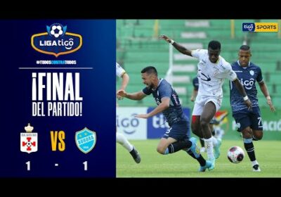 🏆¡Final del partido! División de honores en el Tahuichi entre Real Santa Cruz y Aurora.