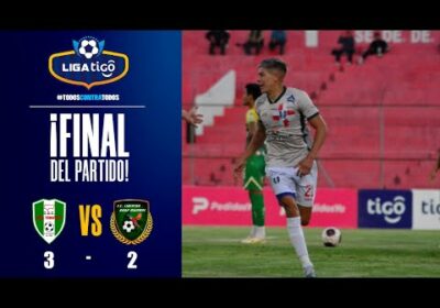 90+5′ ¡Final del partido! Real Tomayapo se quedó con los tres puntos sobre el final del partido.