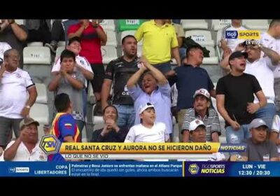 🚨 Real Santa Cruz y Aurora no se hicieron daño 😨. Lo que no se vio.