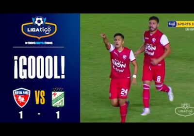 32′ ¡Gol de Royal Pari! Celin Padilla y una definición precisa de derecha para igualar el marcador.