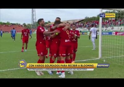 🚨Guabirá con varios golpeados para recibir a Blooming 🤕. Estrenarán luminarias en el estadio 🤩.