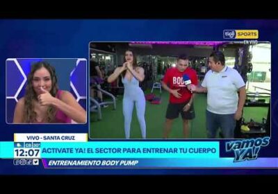 ¡El reto del día! 🥵 Luber Sánchez nos da una demostración de entrenamiento Body Pump 😎