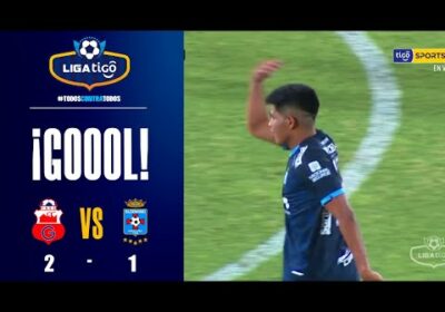 90+2′ ¡Gol de Blooming! Denilson Durán descuenta el marcador y pone en partido a la ‘Academia’