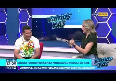 Rudolf participará en la modalidad pistola de aire 💨. Rumbo a los juegos Panamericanos 2023.