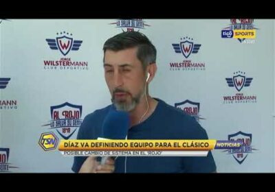 Díaz va definiendo equipo para el clásico. Hay un posible cambio de sistema en el ‘Rojo’.
