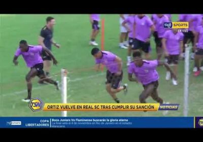 Jorge Ortiz vuelve a Real Santa Cruz tras cumplir su sanción.