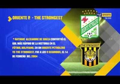Te dejamos algunos datos y números de Oriente Petrolero y The Strongest para el encuentro.