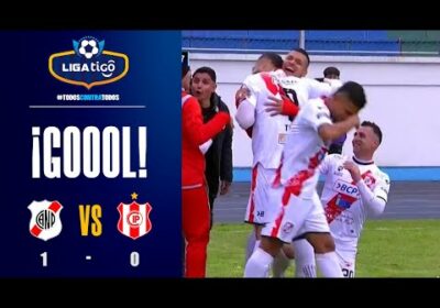 🏆 2′ ¡Gol de Nacional Potosí! Tommy Tobar se anticipa para impactar de cabeza y abrir el marcador.