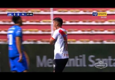 🏆37′ ¡Gran respuesta de Adorno! El arquero de Atlético Palmaflor desvió el disparo de Terrazas.